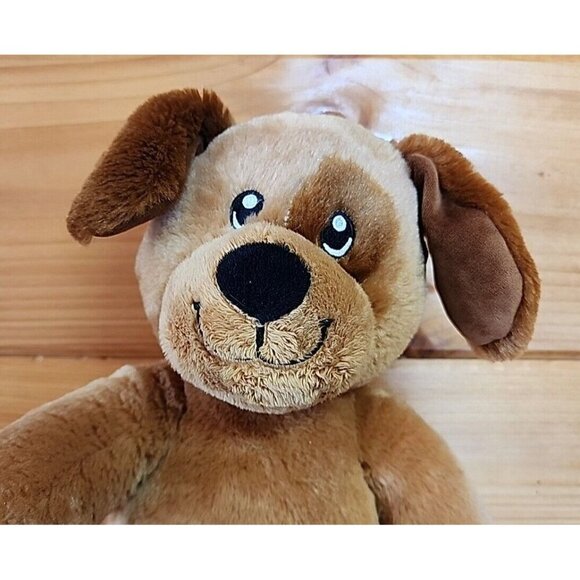 Build A Bear Workshop BABW 15" Brown Dog Chocolate Chunk pup 2017 Plush - Picture 12 of 12